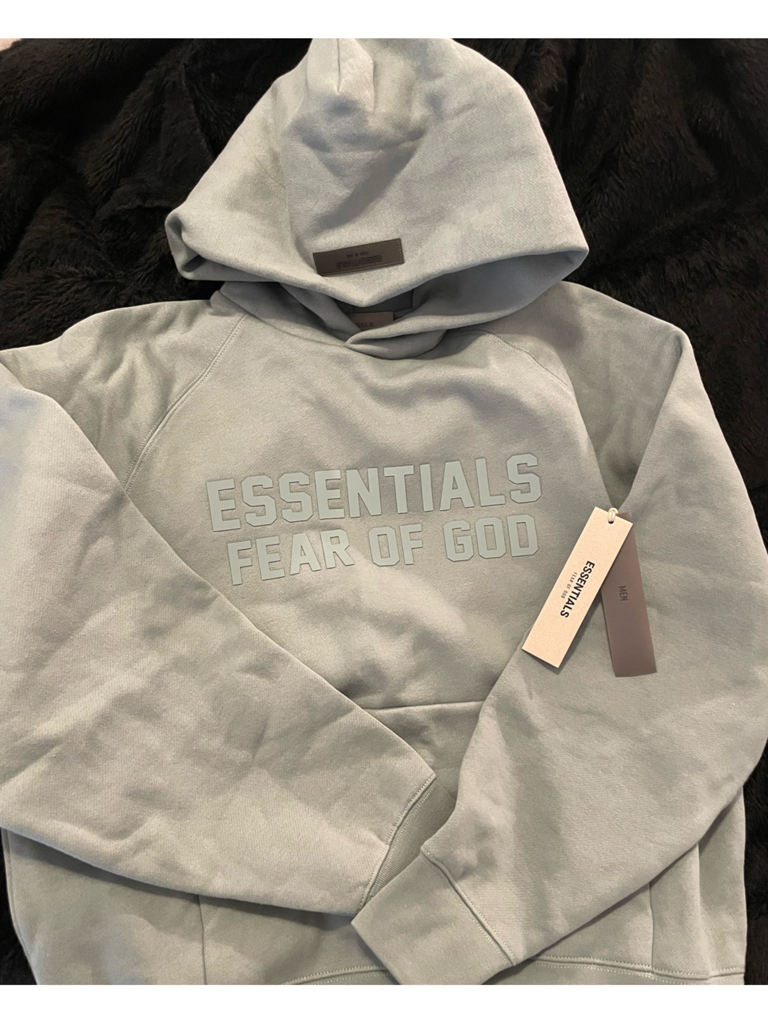 Fear Of God Essentials Pullover Hoodie In Sycamore